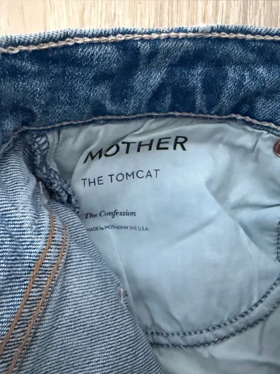 MOTHER Blue Denim Jeans - Picture 4 of 4